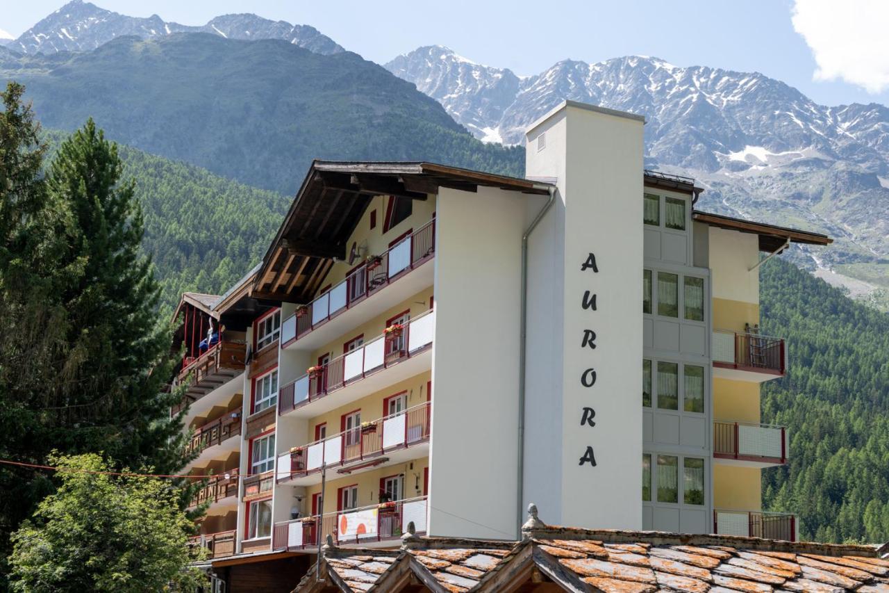 Haus Aurora Apartman Saas-Grund Kültér fotó
