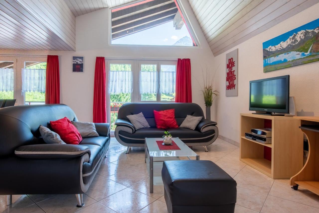 Haus Aurora Apartman Saas-Grund Kültér fotó