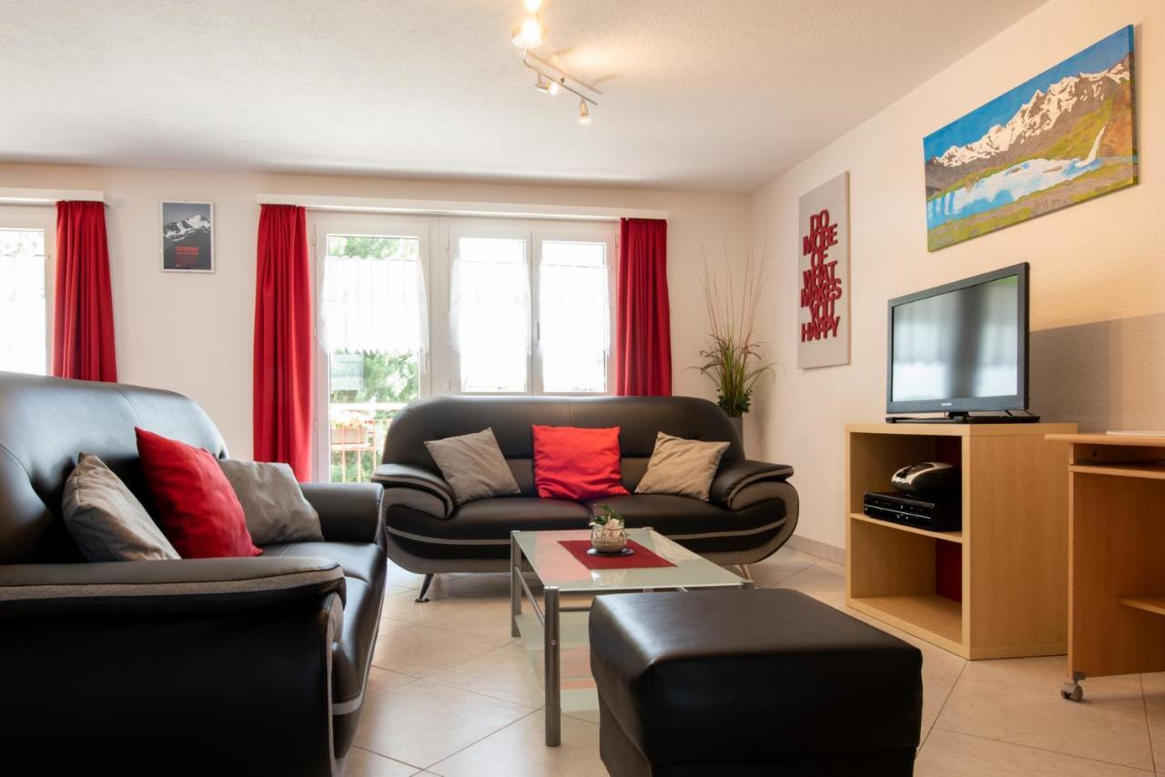 Haus Aurora Apartman Saas-Grund Kültér fotó