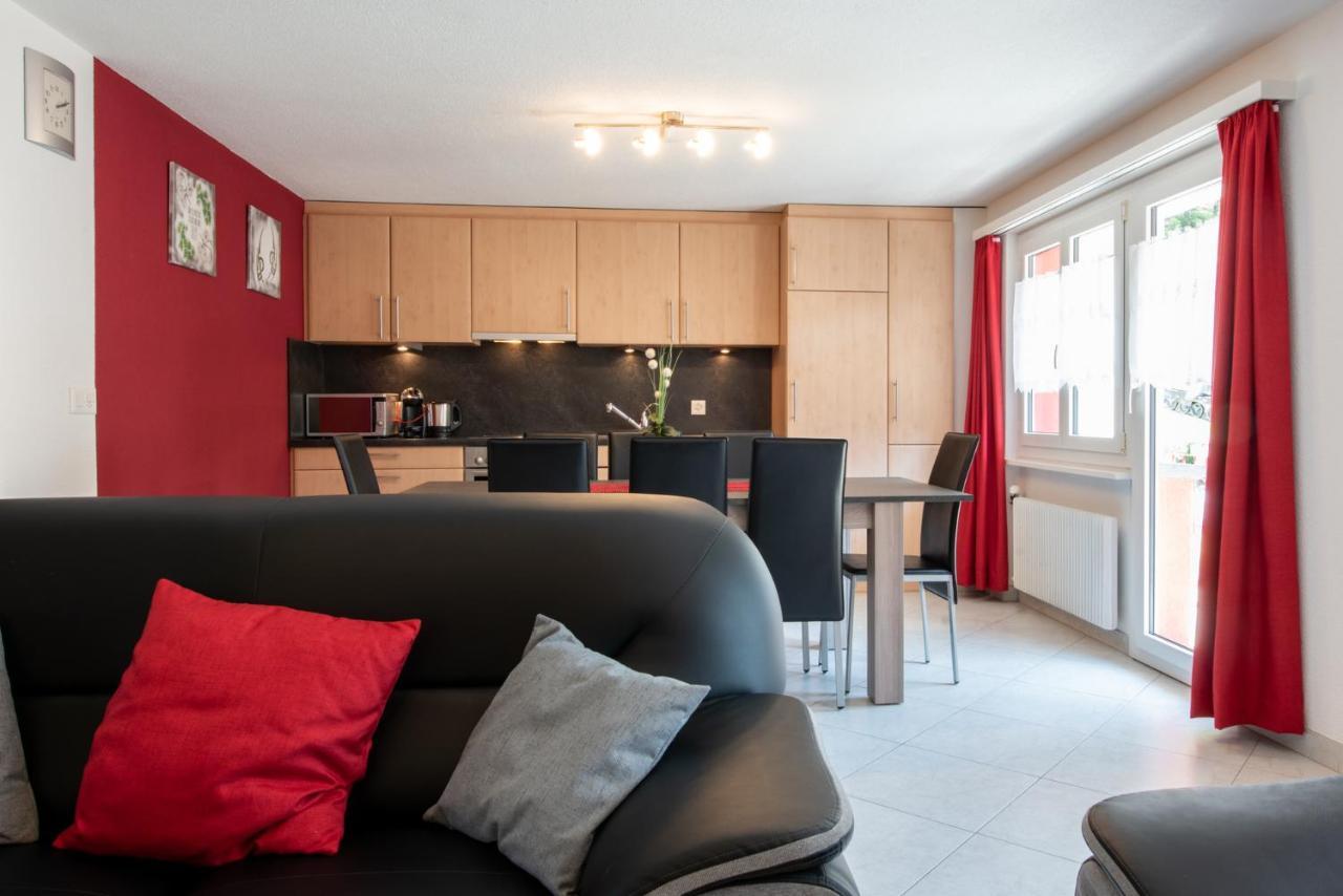 Haus Aurora Apartman Saas-Grund Kültér fotó