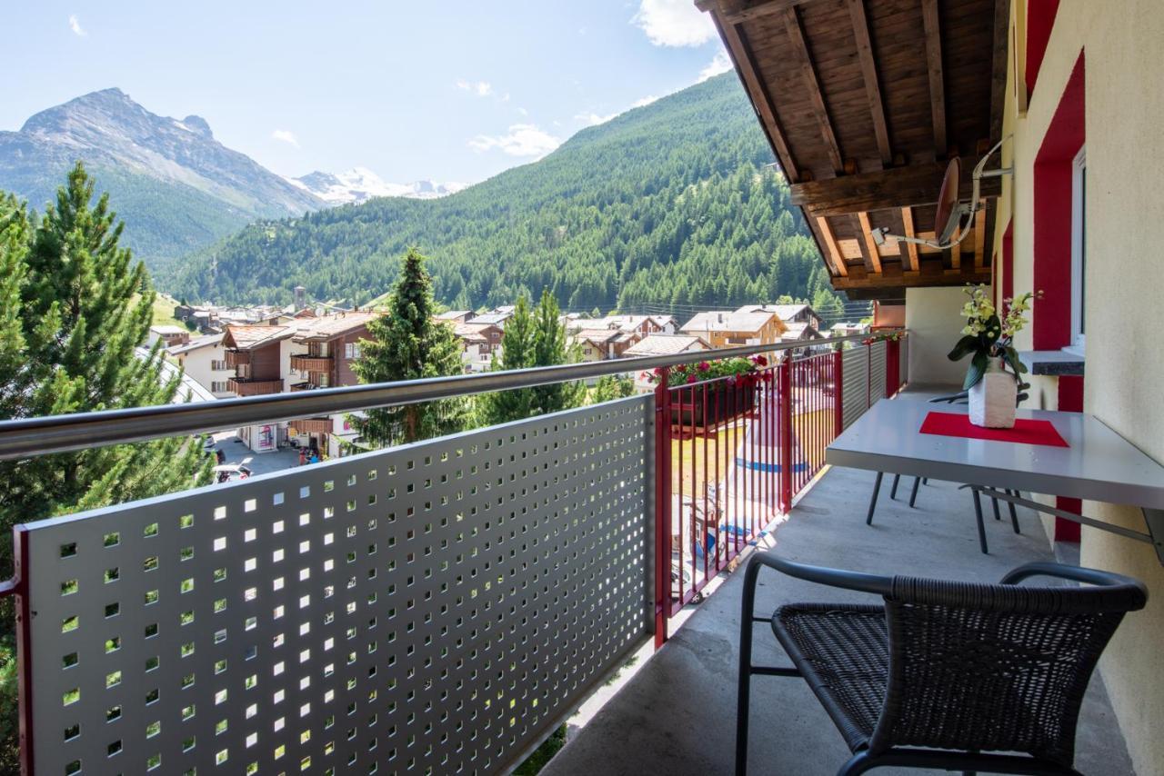 Haus Aurora Apartman Saas-Grund Kültér fotó