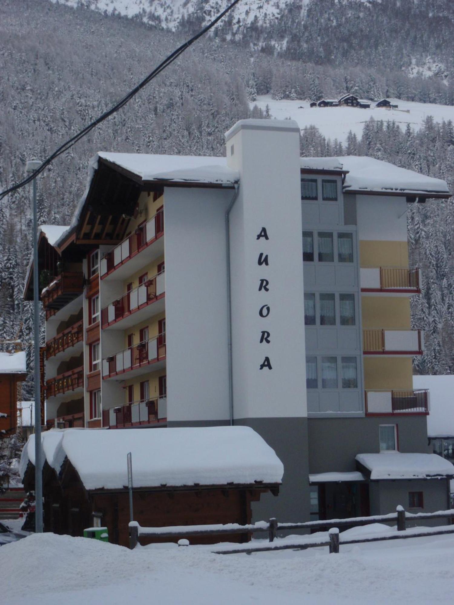 Haus Aurora Apartman Saas-Grund Kültér fotó