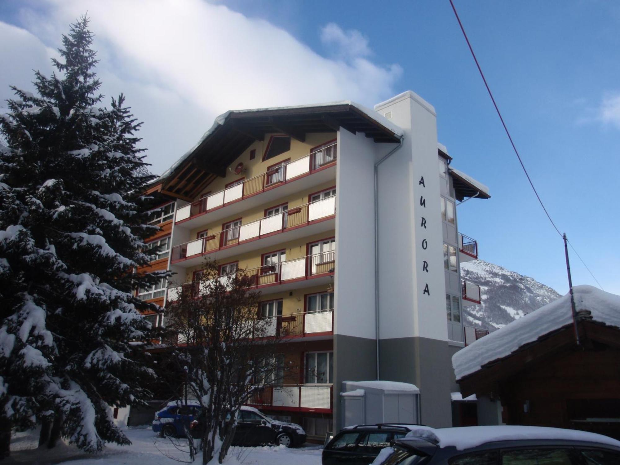 Haus Aurora Apartman Saas-Grund Kültér fotó